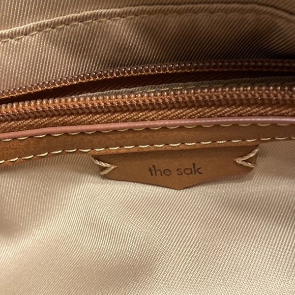 The Sak Bolinas Leather Satchel Bag in Vintage Coral #109177 - Picture 7 of 16